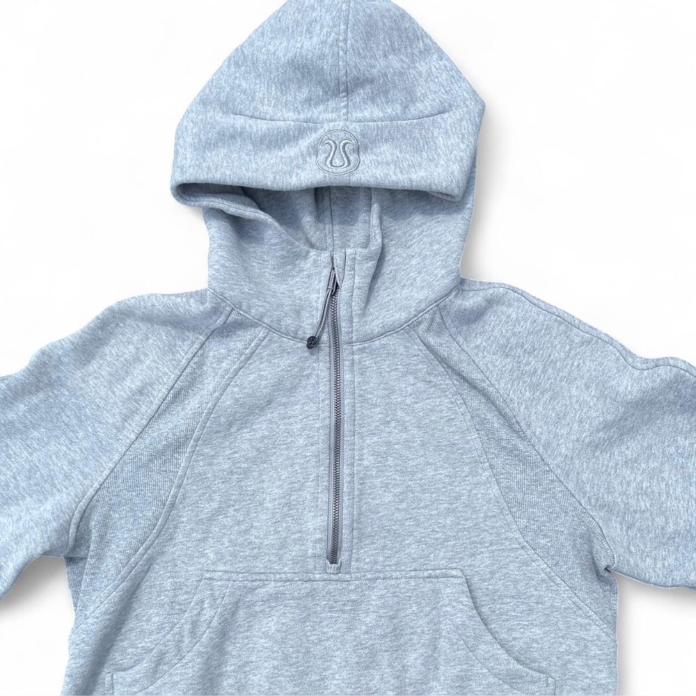 Lululemon grey scuba sweatshirt